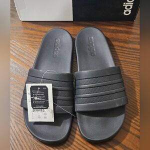 Adidas Adilette Comfort Slides - Black